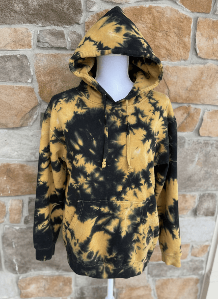 Iowa Hawkeyes ice dye hoodie